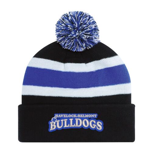 Stripe Pom Pom Toque Thumbnail