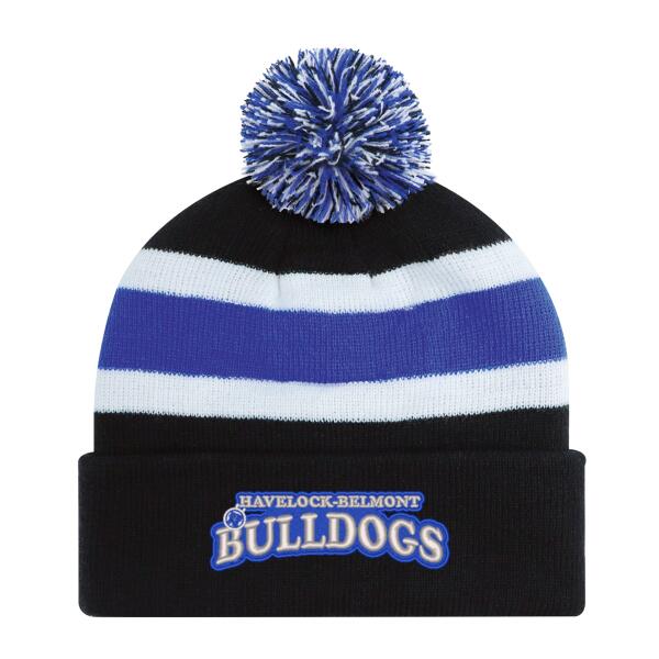 Stripe Pom Pom Toque Thumbnail